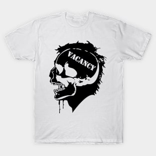 Cranial Vacancy logo black T-Shirt